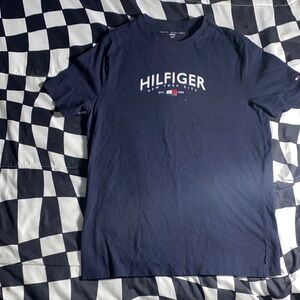 Tommy Hilfiger Dark Blue Tee with Logo